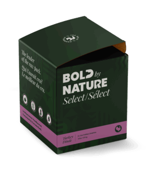 BOLD BY NATURE SELECT 4LB DOG TURKEY PATTIES