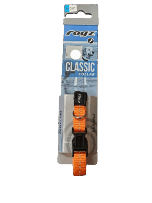 Collar - Rogz Utility Xsm Orange