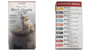 ADJUSTABLE MESH MUZZLE BLACK SIZE 3