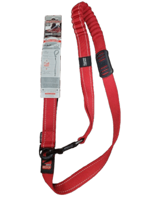 EZYDOG ZERO SHOCK LEASH 48" RED