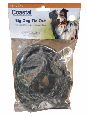 TITAN Poly Tie Out  - Black 3/8 x 15'