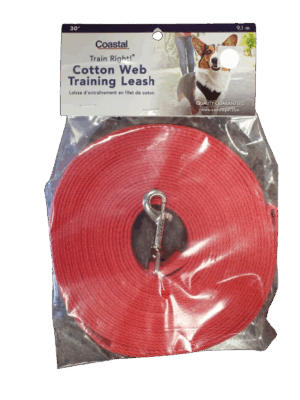 Lead - Cotton Web Red 5/8" x 30'