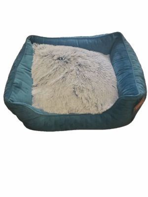 BUD'Z CUDDLER BED COSMOS LARGE OPAL GREEN 70X60X22CM