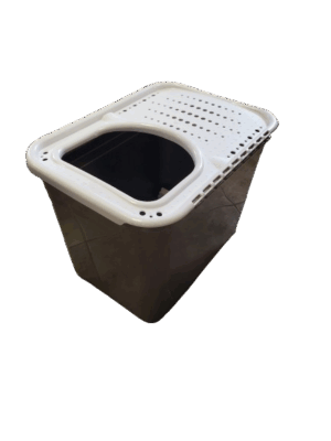 LITTER PAN, TOP ENTRY