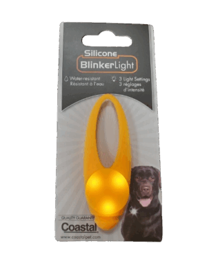 SILICONE BLINKER LIGHT, ORANGE