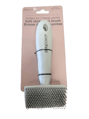 DEXYPAWS PURFECT FUR SOFT SLICKER BRUSH FOR PETS