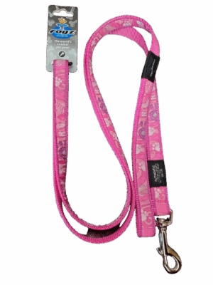 Lead - Beachbum 6ft Pink Paw