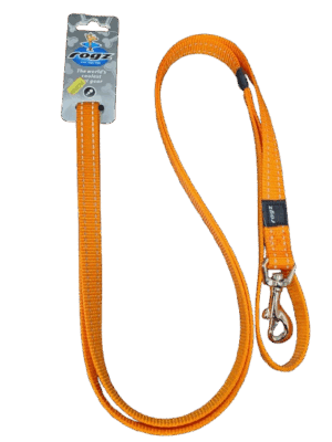 Lead - Lumberjack Lead  6' x 1" Orange