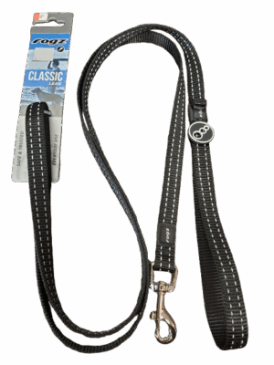 Lead - Lumberjack Lead  6' x 1" Blk