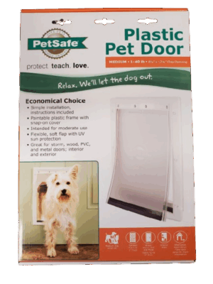 Petsafe Plastic Door White Medium