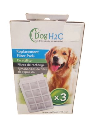 H2O FOUNTAIN FILTERS 3 PACK