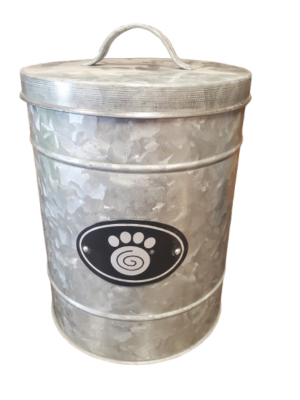 GALVINISED TREAT JAR LARGE