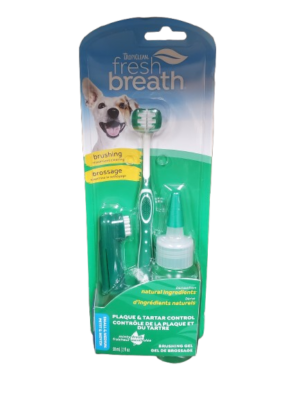 TROPICLEAN FRESH BREATH ORAL CARE KIT FOR SMALL & MEDIUM DOGS 2OZ