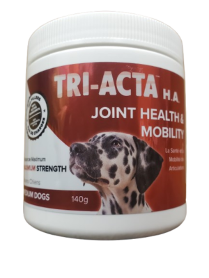 TRI ACTA 140G MAX STRENGTH MEDIUM DOG JOINT HEALTH & MOBILITY