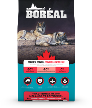 BOREAL 11.33KG DOG TRADITIONAL BLEND PORK
