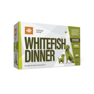 BIG COUNTRY RAW 4LB WHITE FISH DINNER CARTON