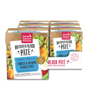 THE HONEST KITCHEN 10.5OZ TURKEY & AUTUMN VEGGIES BUTCHER BLOCK PATE