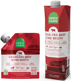 OPEN FARM 12OZ GRASS-FED BEEF BONE BROTH