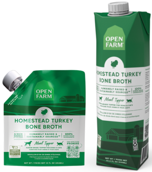 OPEN FARM 33.8OZ HOMESTEAD TURKEY BONE BROTH