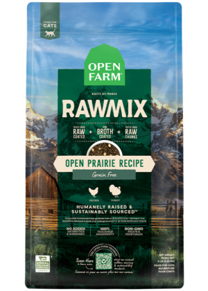 OPEN FARM 8LB CAT RAWMIX OPEN PRAIRIE GRAIN & LEGUME FREE