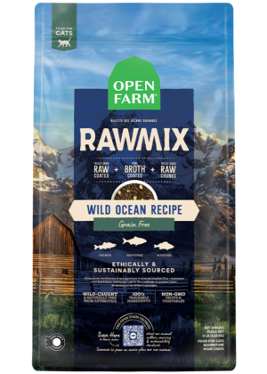 OPEN FARM 8LB CAT RAWMIX WILD OCEAN RECIPE GRAIN & LEGUME FREE