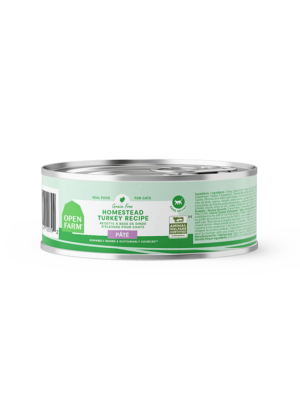 OPEN FARM 2.8OZ CAT CAN HOMESTEAD TURKEY PATE