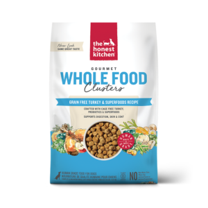 THE HONEST KITCHEN 1LB DOG GRAIN FREE TURKEY WHOLE FOOD CLUSTERS