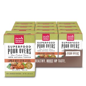 THE HONEST KITCHEN 5.5OZ SUPERFOOD POUR OVERS LAMB & BEEF STEW