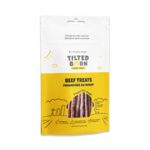 TILTED BARN PET CO. 100G DOG TREATS CANADIAN BEEF