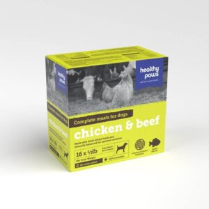 HEALTHY PAWS CANINE COMPLETE VARIETY PACK 16LB - BEEF & CHICKEN