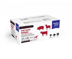 HEALTHY PAWS BIG BOX DINNER RED MEAT DELIGHT 24LB