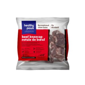 HEALTHY PAWS RECREATIONAL CHEW BONE BEEF KNEE CAP