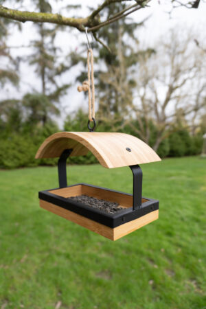 BAMBOO ARC PLATFORM BIRD FEEDER
