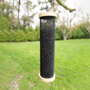 BAMBOO MESH FINCH BIRD FEEDER