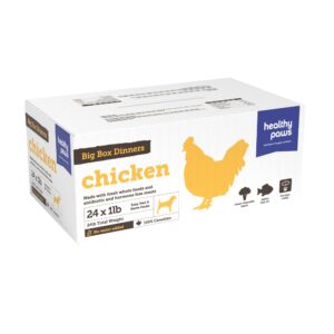 HEALTHY PAWS BIG BOX DINNER CHICKEN 24LB