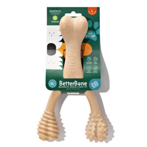 BETTERBONE WISHBONE LARGE DOG CHEW TOY BEEF
