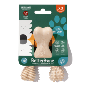 BETTERBONE WISHBONE MINI DOG CHEW TOY BEEF