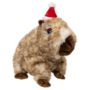 KONG HOLIDAY DOG TOY COMFORT WUZZEEZ CAPYBARA MEDIUM