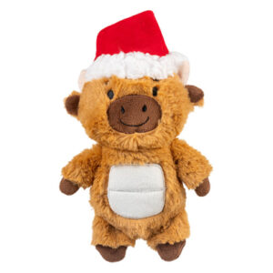 GROWL HOLIDAY DOG TOY JINGLE BELLIES BULL